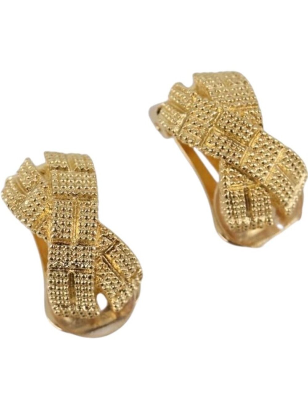 Christian Dior Earring metal Gold Tone